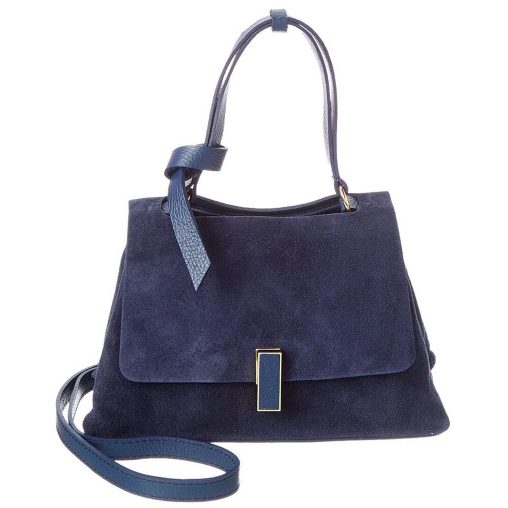 Isabella Rossetti Ella27 Suede Tote, Blue